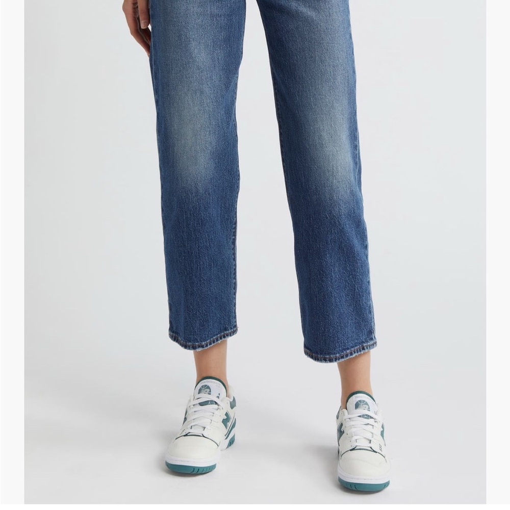 Levi's Blue Ankle Cropped Jeans